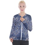 Nature Charm Drawing  Casual Zip Up Jacket