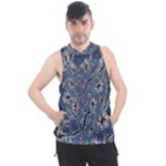 Nature Charm Drawing  Men s Sleeveless Hoodie