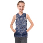 Nature Charm Drawing  Kids  Sleeveless Hoodie