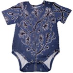 Nature Charm Drawing  Baby Short Sleeve Bodysuit