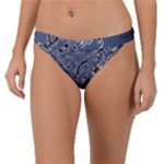 Nature Charm Drawing  Band Bikini Bottoms