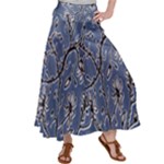 Nature Charm Drawing  Women s Satin Palazzo Pants