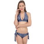 Nature Charm Drawing  Tie It Up Bikini Set