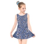 Nature Charm Drawing  Kids  Skater Dress Swimsuit