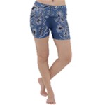 Nature Charm Drawing  Lightweight Velour Yoga Shorts