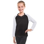 Elegnat BW Print Kids  Long Mesh T-Shirt