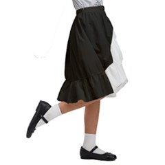 Kids  Ruffle Flared Wrap Midi Skirt 