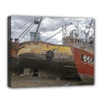 Maritime Memories, San Antonio Oeste, Rio Negro, Argentina Canvas 14  x 11  (Stretched)