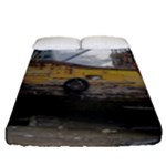 Maritime Memories, San Antonio Oeste, Rio Negro, Argentina Fitted Sheet (Queen Size)