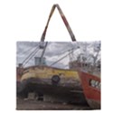 Zipper Large Tote Bag 