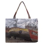 Maritime Memories, San Antonio Oeste, Rio Negro, Argentina Zipper Medium Tote Bag