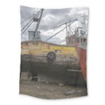 Maritime Memories, San Antonio Oeste, Rio Negro, Argentina Medium Tapestry