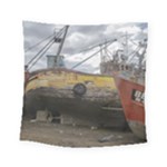 Maritime Memories, San Antonio Oeste, Rio Negro, Argentina Square Tapestry (Small)