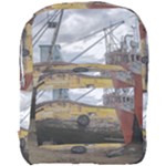 Maritime Memories, San Antonio Oeste, Rio Negro, Argentina Full Print Backpack