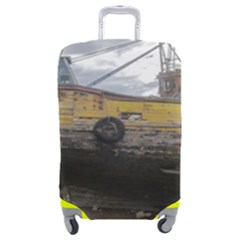 Maritime Memories, San Antonio Oeste, Rio Negro, Argentina Luggage Cover (Medium) from ArtsNow.com