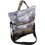 Maritime Memories, San Antonio Oeste, Rio Negro, Argentina Fold Over Handle Tote Bag