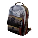 Maritime Memories, San Antonio Oeste, Rio Negro, Argentina Flap Pocket Backpack (Large)