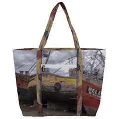 Zip Up Canvas Bag 