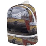 Maritime Memories, San Antonio Oeste, Rio Negro, Argentina Zip Bottom Backpack