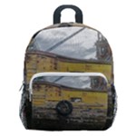 Maritime Memories, San Antonio Oeste, Rio Negro, Argentina Kids  Age 5-10 Lightweight School Backpack with Side Pockets