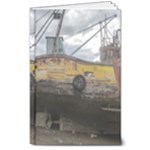 Maritime Memories, San Antonio Oeste, Rio Negro, Argentina 8  x 10  Hardcover Notebook