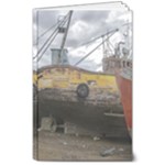 Maritime Memories, San Antonio Oeste, Rio Negro, Argentina 8  x 10  Softcover Notebook