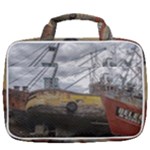 Maritime Memories, San Antonio Oeste, Rio Negro, Argentina Travel Toiletry Bag With Hanging Hook