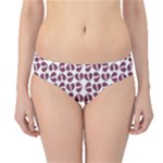 Bk Love In Pieces Print Pattern Design Hipster Bikini Bottoms