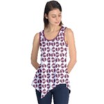 Bk Love In Pieces Print Pattern Design Sleeveless Tunic