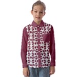 Bk Love In Pieces Print Pattern Design Kids  Long Sleeve Shirt