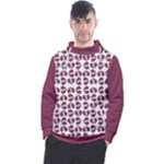 Bk Love In Pieces Print Pattern Design Men s Pullover Hoodie