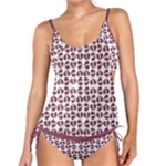 Bk Love In Pieces Print Pattern Design Tankini Set