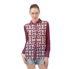 Long Sleeve Chiffon Shirt 