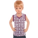 Bk Love In Pieces Print Pattern Design Kids  Sport Tank Top