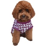 Bk Love In Pieces Print Pattern Design Dog T-Shirt