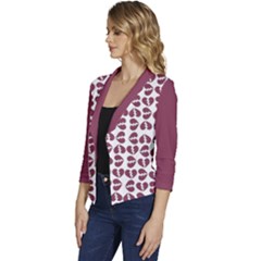 Women s Casual 3/4 Sleeve Spring Jacket 