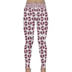 Love In Pieces Print Pattern Design Classic Yoga Leggings