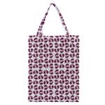 Love In Pieces Print Pattern Design Classic Tote Bag