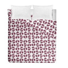 Love In Pieces Print Pattern Design Duvet Cover Double Side (Full/ Double Size) from ArtsNow.com