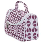 Love In Pieces Print Pattern Design Satchel Handbag