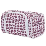 Love In Pieces Print Pattern Design Toiletries Pouch