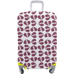 Love In Pieces Print Pattern Design Luggage Cover (Large) from ArtsNow.com