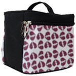 Love In Pieces Print Pattern Design Make Up Travel Bag (Big)