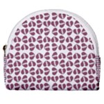 Love In Pieces Print Pattern Design Horseshoe Style Canvas Pouch