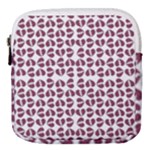 Love In Pieces Print Pattern Design Mini Square Pouch