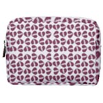 Love In Pieces Print Pattern Design Make Up Pouch (Medium)