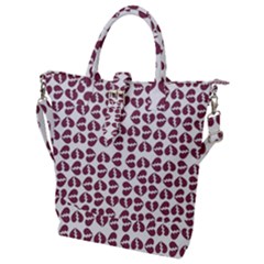 Buckle Top Tote Bag 