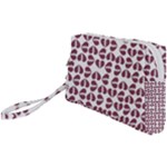 Love In Pieces Print Pattern Design Wristlet Pouch Bag (Small)