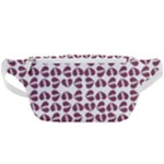 Love In Pieces Print Pattern Design Waist Bag 