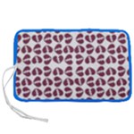 Love In Pieces Print Pattern Design Pen Storage Case (M)